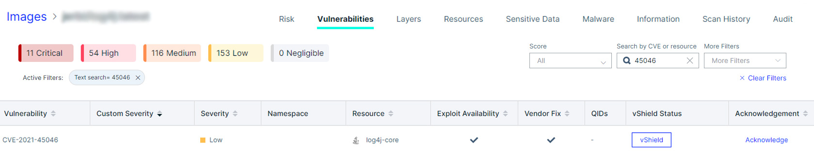 CVE-2021-45046 Vulnerability Detection