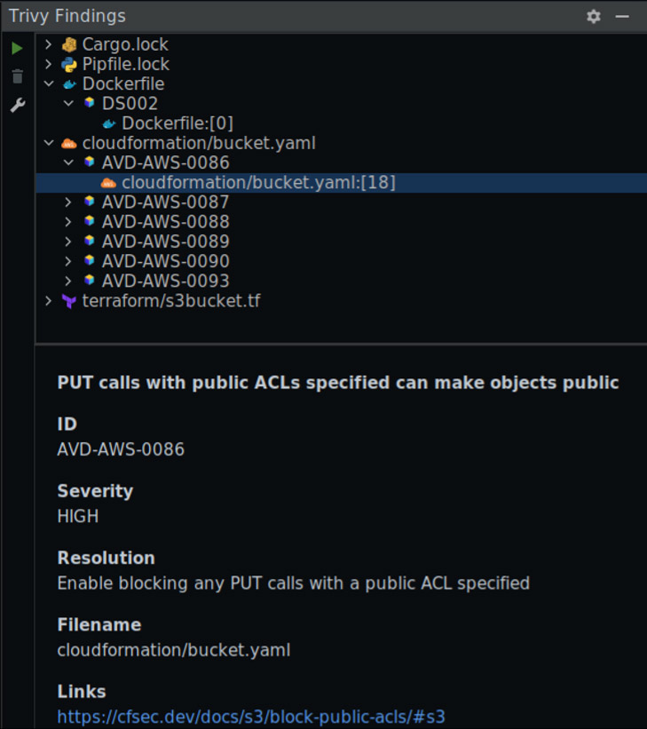 Trivy-Extension-with-Jetbrains